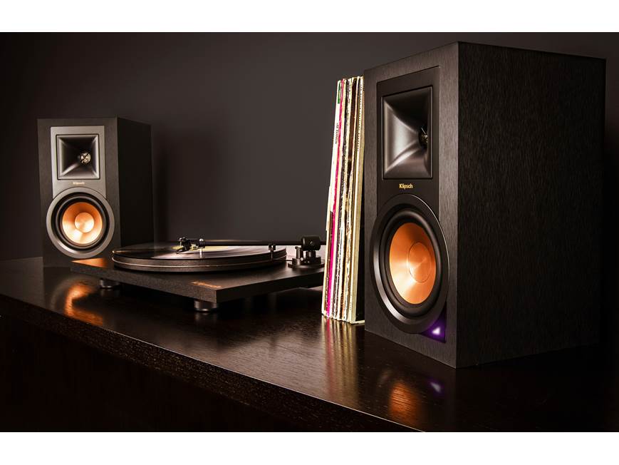 Klipsch R-15PM and Pro-Ject Turntable Package Turntable and