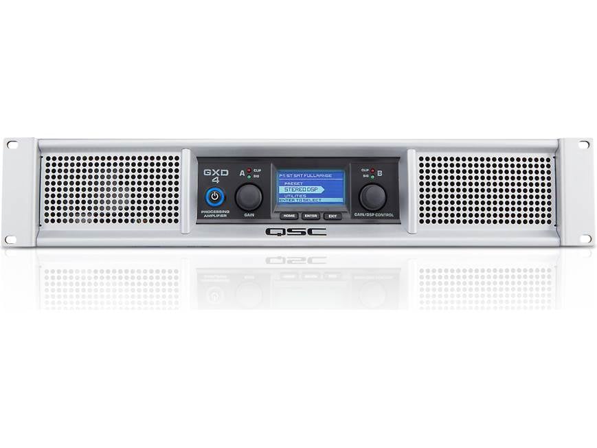 QSC GXD4 GXD Series power amplifier — 400W x 2 at 8 ohms (non