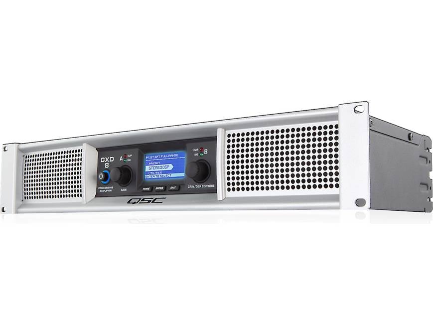 QSC GXD8 GXD Series power amplifier — 800W x 2 at 8 ohms (non