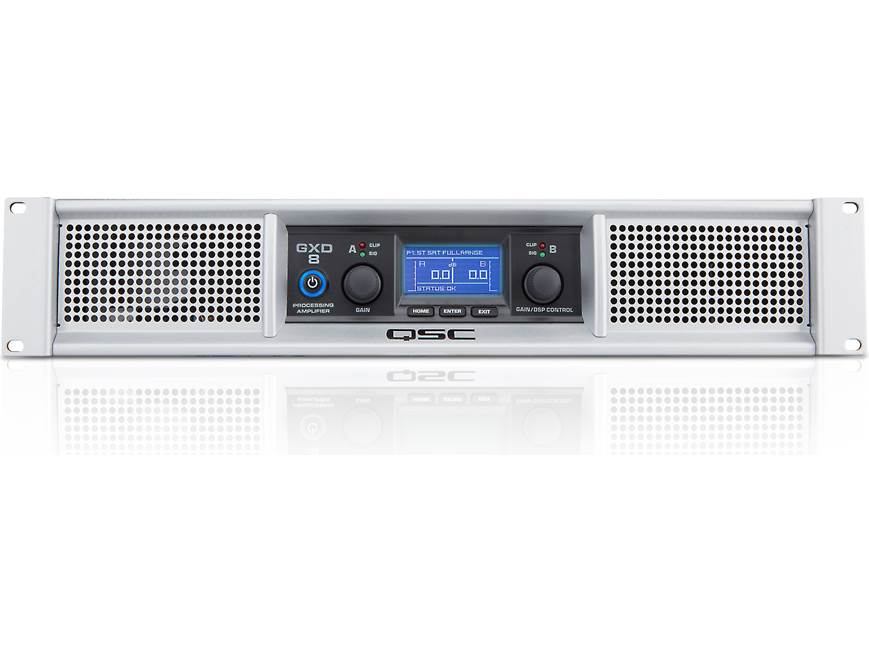 QSC GXD8 GXD Series power amplifier — 800W x 2 at 8 ohms (non