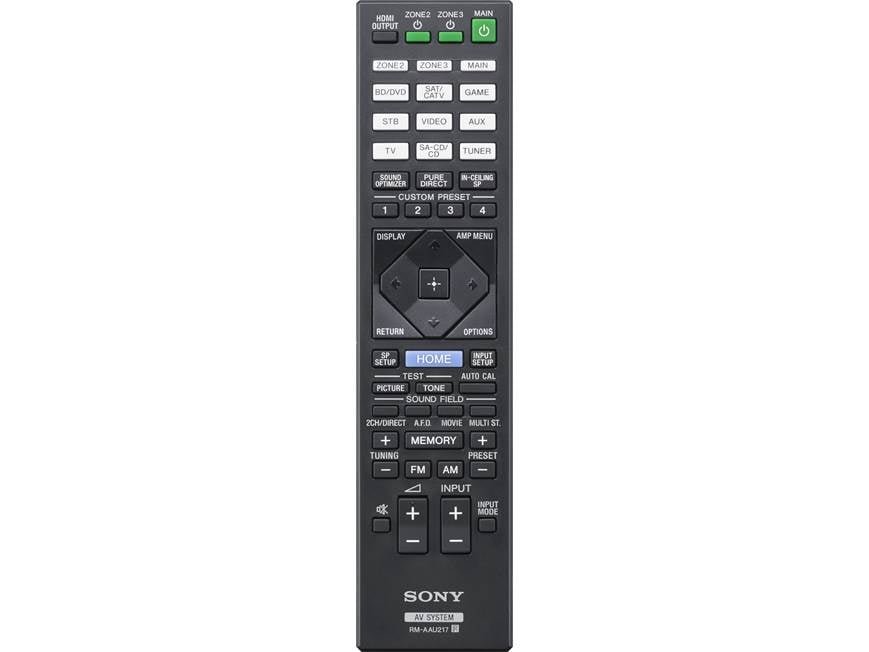 Sony STR-ZA5000ES 9.2-channel home theater receiver with Dolby