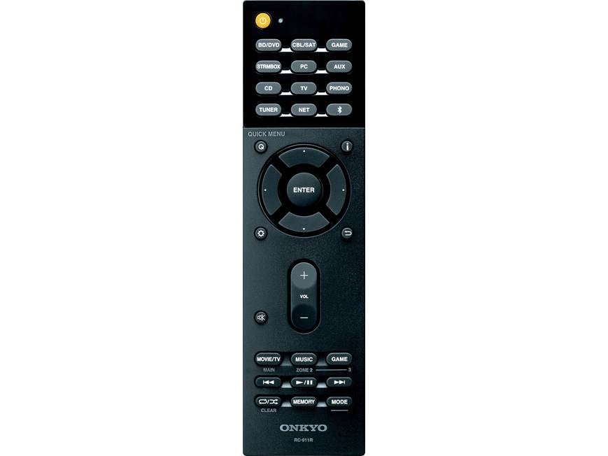 Onkyo TX-RZ610 7.2-channel home theater receiver with Wi-Fi