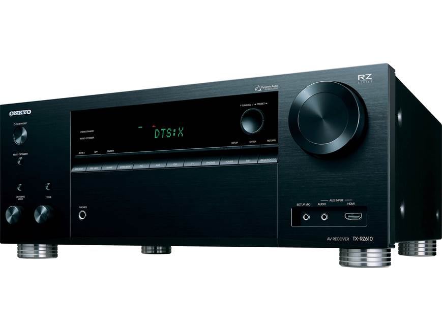 Onkyo TX-RZ610 7.2-channel home theater receiver with Wi-Fi