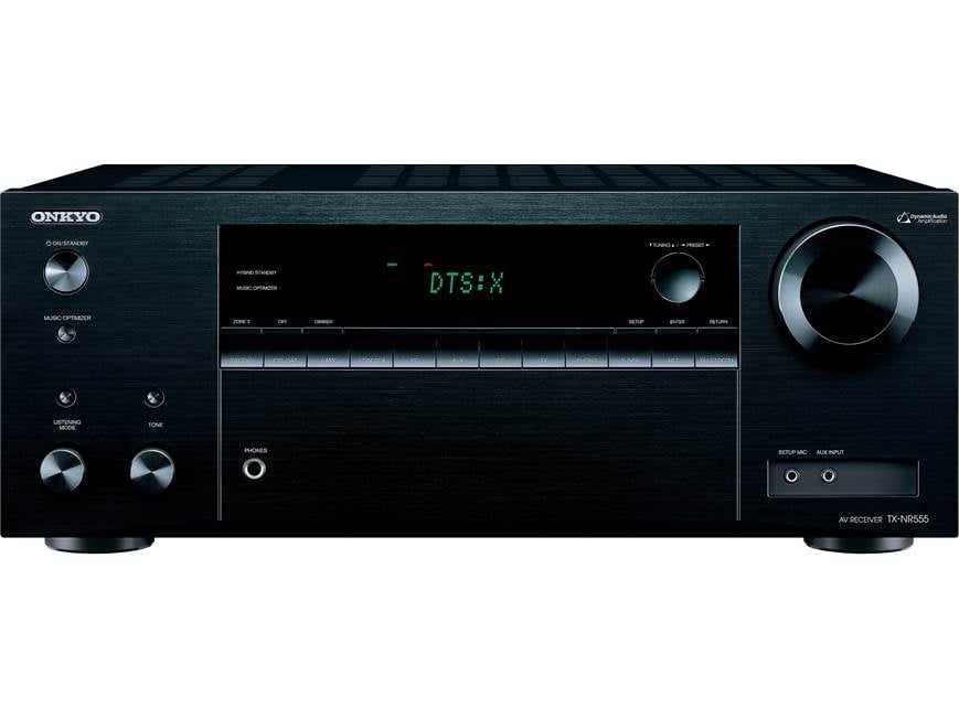 Onkyo TXNR555 7.2-channel home theater receiver with Wi-Fi