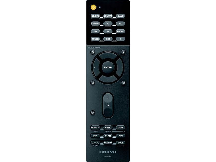 Onkyo TXNR555 7.2-channel home theater receiver with Wi-Fi