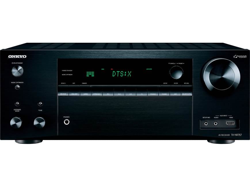 Onkyo TX-NR757 7.2-channel home theater receiver with Wi-Fi