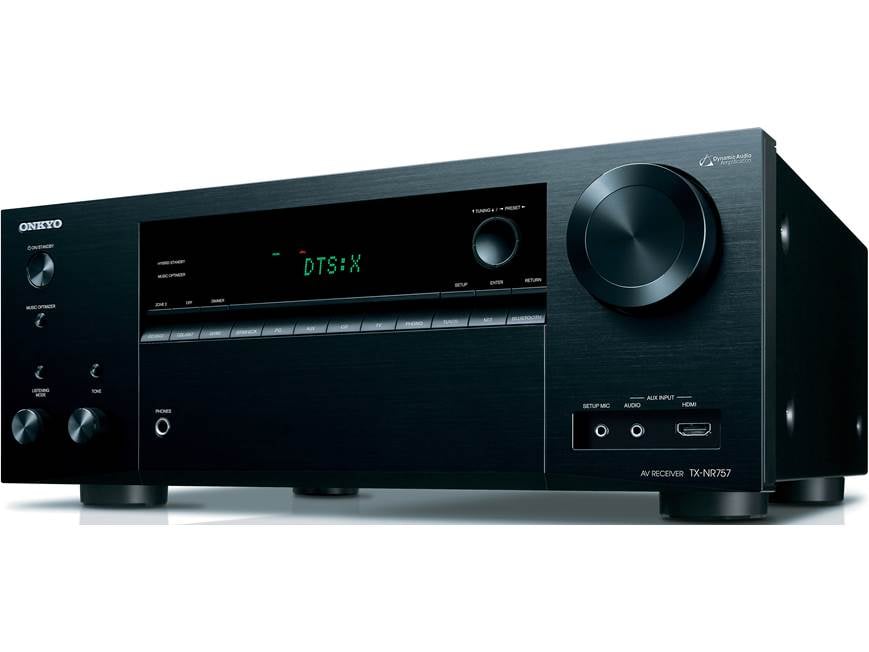 Onkyo TX-NR757 7.2-channel home theater receiver with Wi-Fi