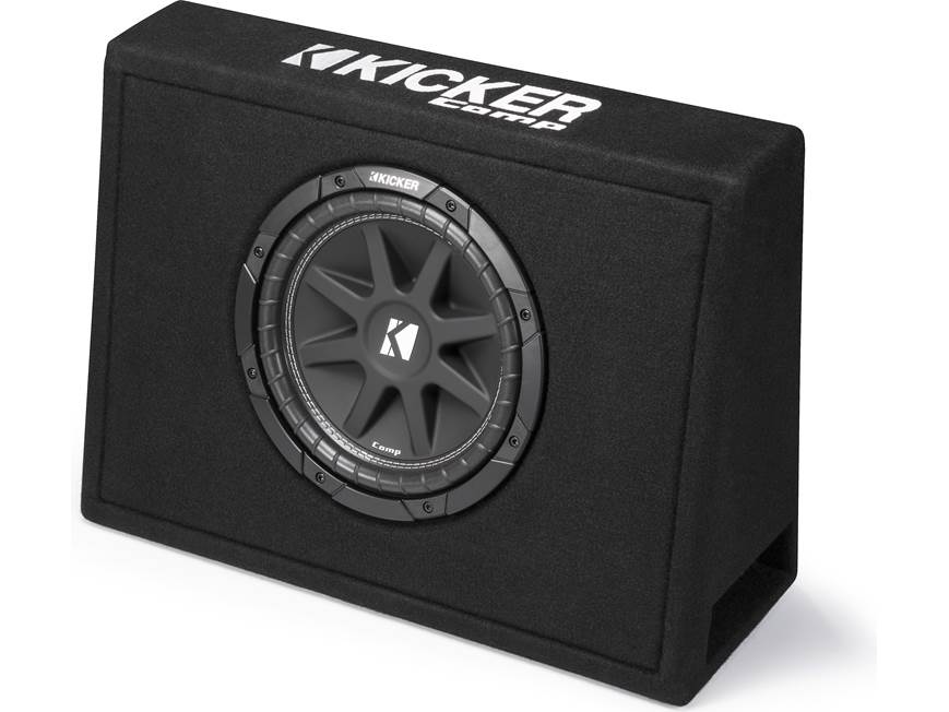 Kicker 43TC104 Ported truck enclosure with one 4-ohm 10