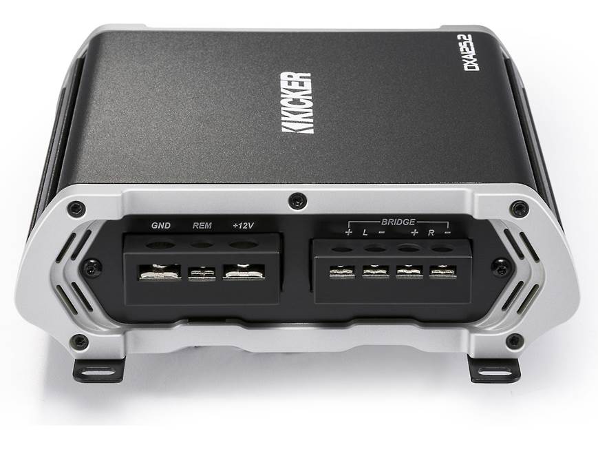 Kicker 43DXA125.2 2-channel car amplifier — 30 watts RMS x 2 at