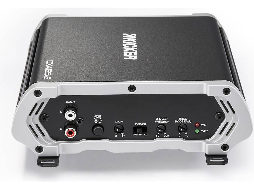 Kicker 43DXA125.2 2-channel car amplifier — 30 watts RMS x 2 at