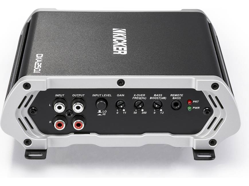 Kicker 43DXA250.1 Mono subwoofer amplifier — 250 watts RMS x 1 at