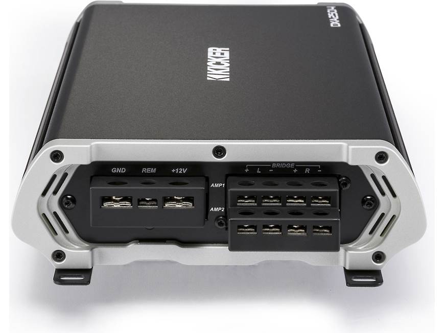 Kicker 43DXA250.4 4-channel car amplifier — 30 watts RMS x 4 at