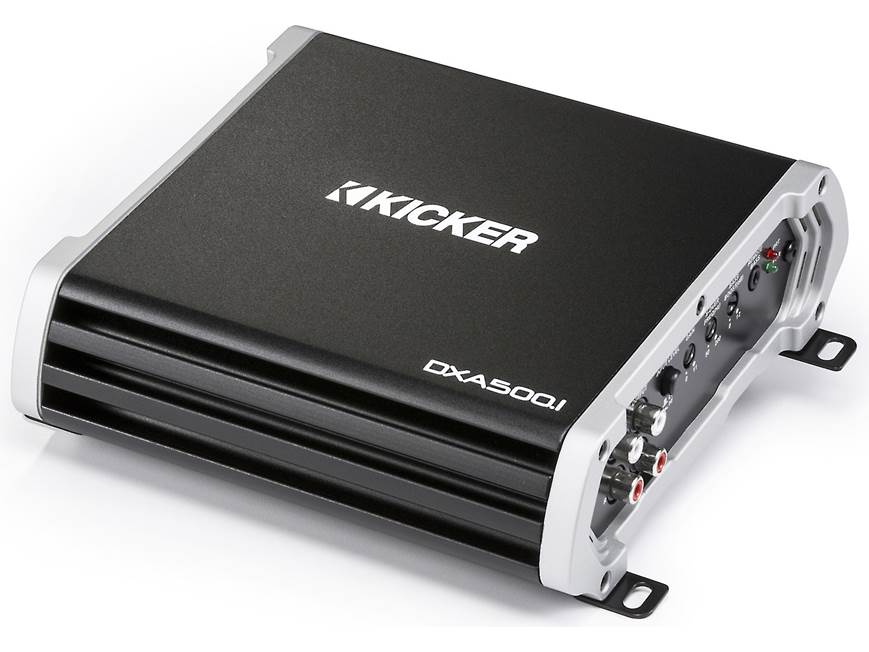 Kicker 43DXA500.1 Mono subwoofer amplifier — 500 watts RMS x 1 at