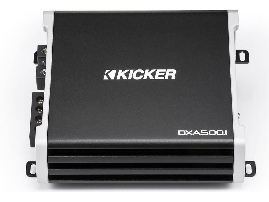 Kicker 43DXA500.1 Mono subwoofer amplifier — 500 watts RMS x 1 at