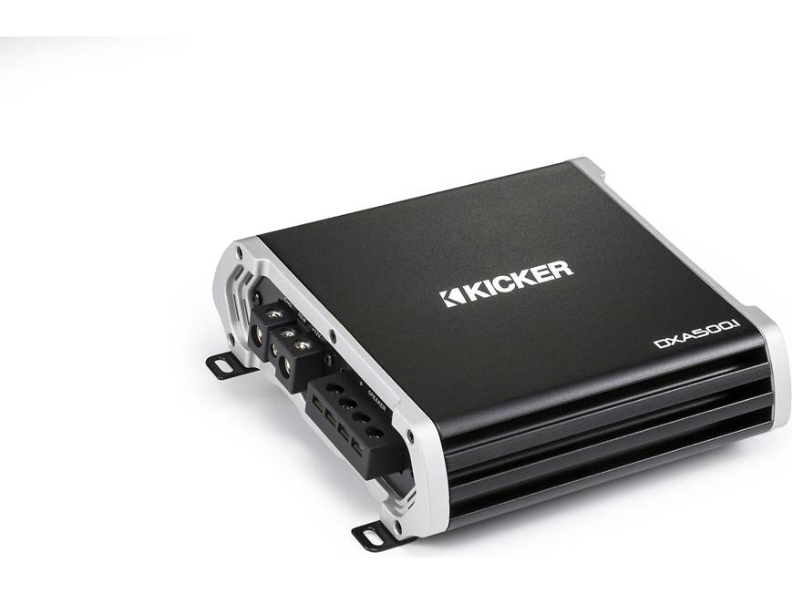 Kicker 43DXA500.1 Mono subwoofer amplifier — 500 watts RMS x 1 at