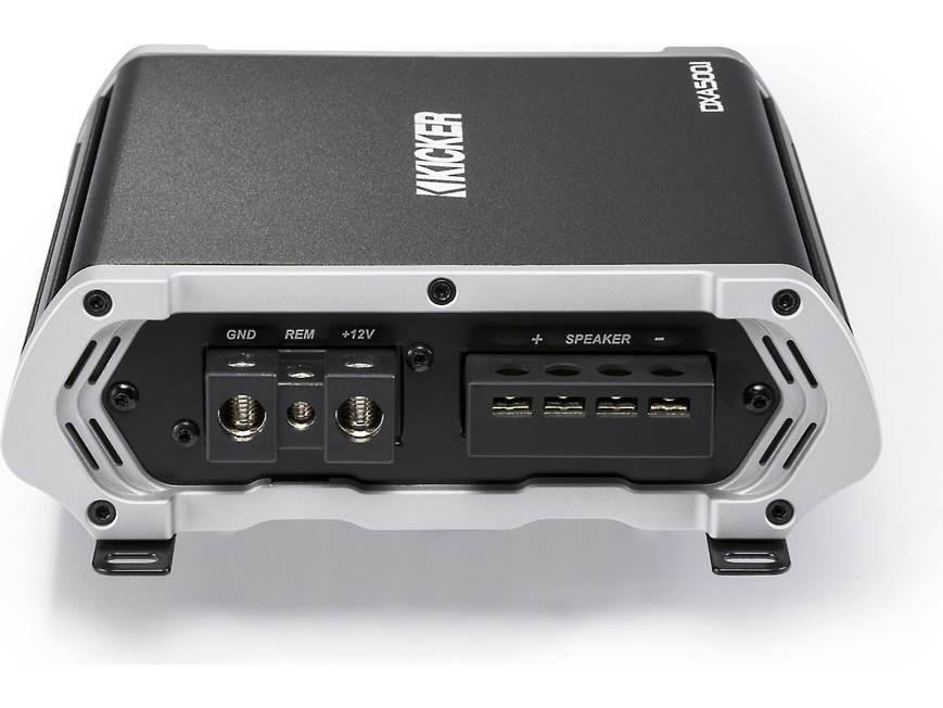 Kicker 43DXA500.1 Mono subwoofer amplifier — 500 watts RMS x 1 at