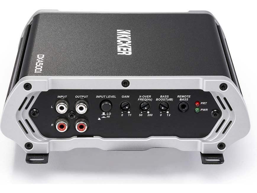 Kicker 43DXA500.1 Mono subwoofer amplifier — 500 watts RMS x 1 at