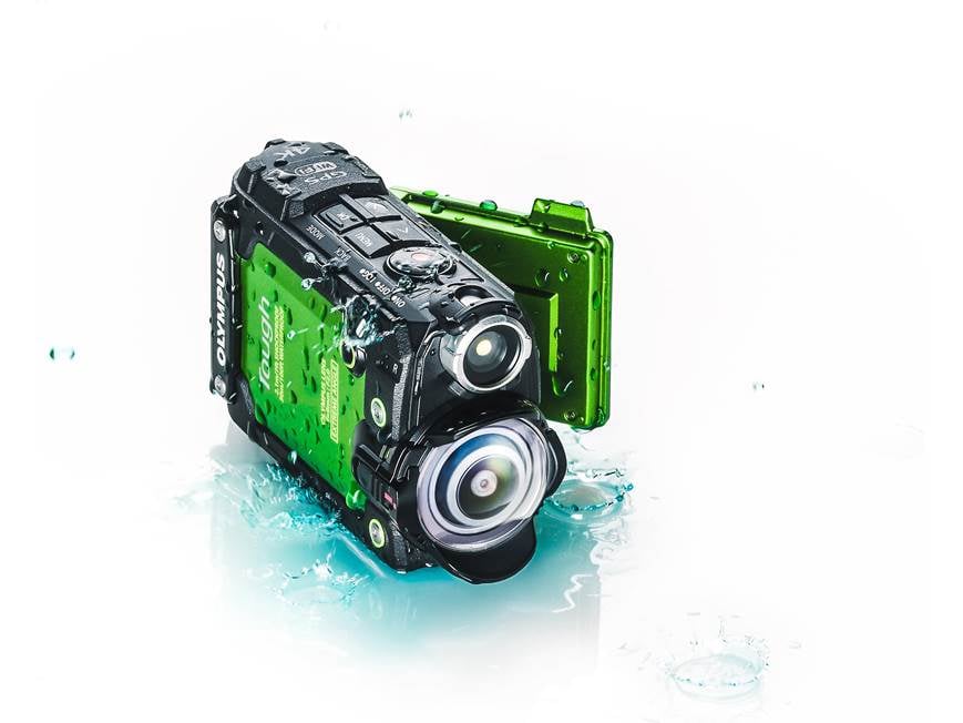 Olympus Stylus Tough TG Tracker (Green) 4K Ultra HD action cam