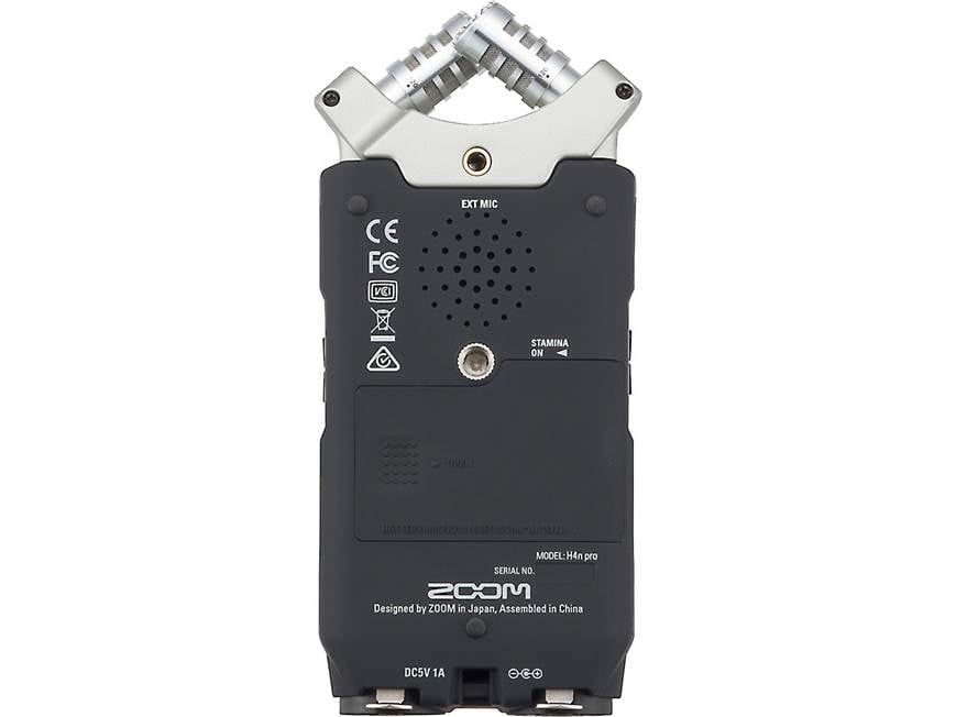 Zoom H4N Pro Handheld 4-track digital recorder at Crutchfield