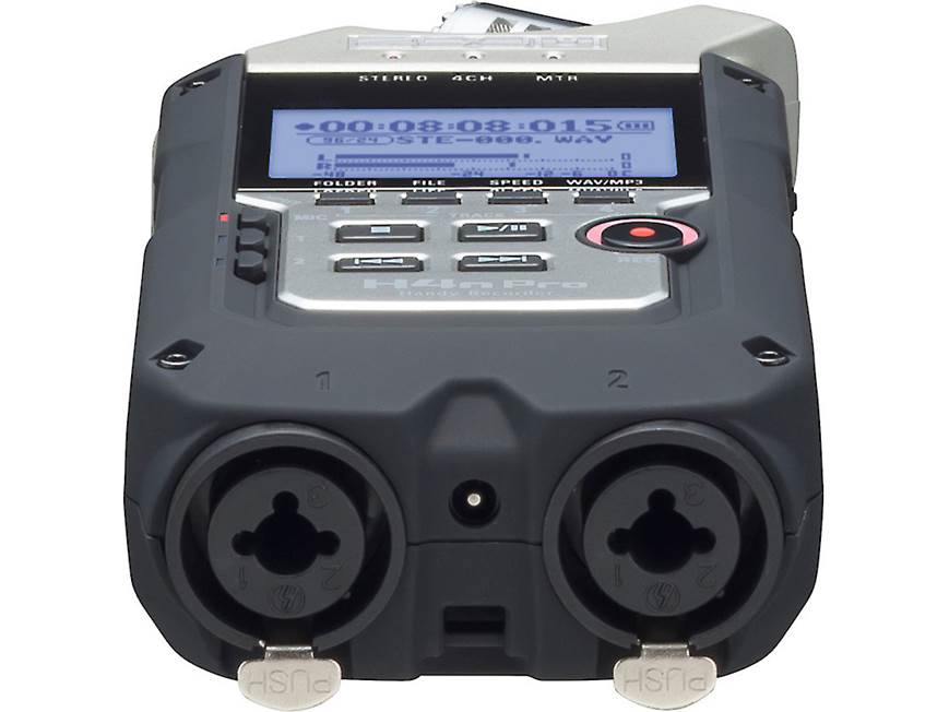 Zoom H4N Pro Handheld 4-track digital recorder at Crutchfield