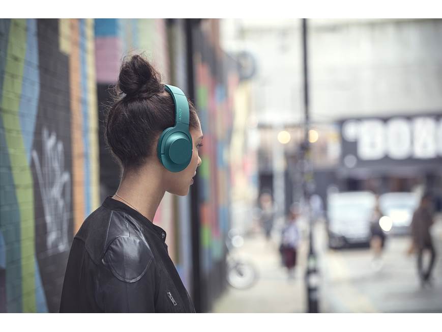 Sony h.ear on Wireless NC MDR-100ABN (Viridian Blue) Bluetooth