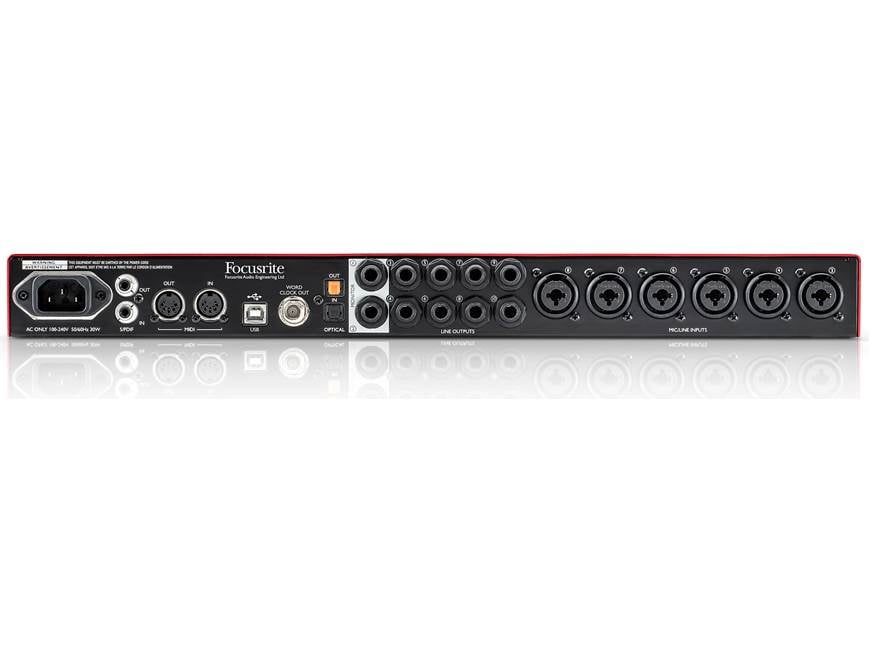 Focusrite Scarlett 18i20 (Second Generation) USB 2.0 audio