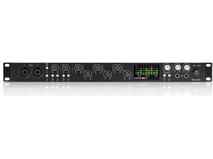 Focusrite Scarlett 18i20 (Second Generation) USB 2.0 audio