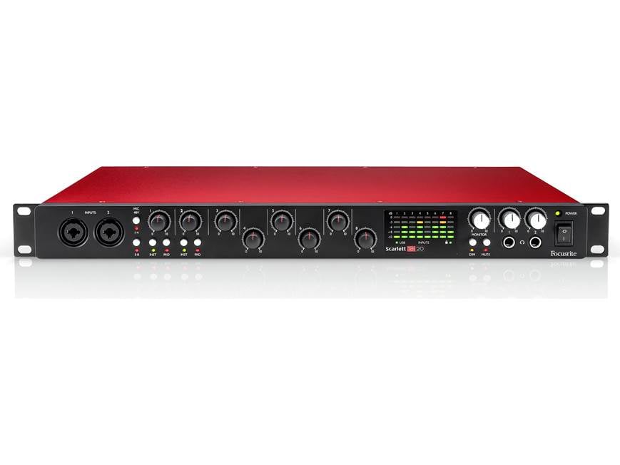 Focusrite Scarlett 18i20 (Second Generation) USB 2.0 audio
