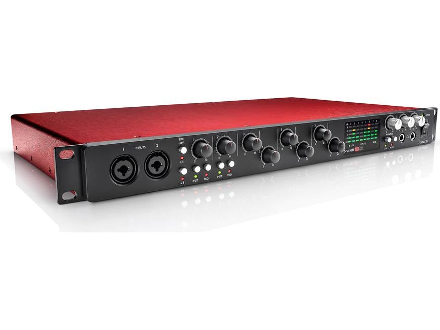 Focusrite Scarlett 18i20 (Second Generation) USB 2.0 audio