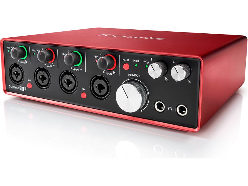 Focusrite Scarlett 18i8 (Second Generation) USB 2.0 audio