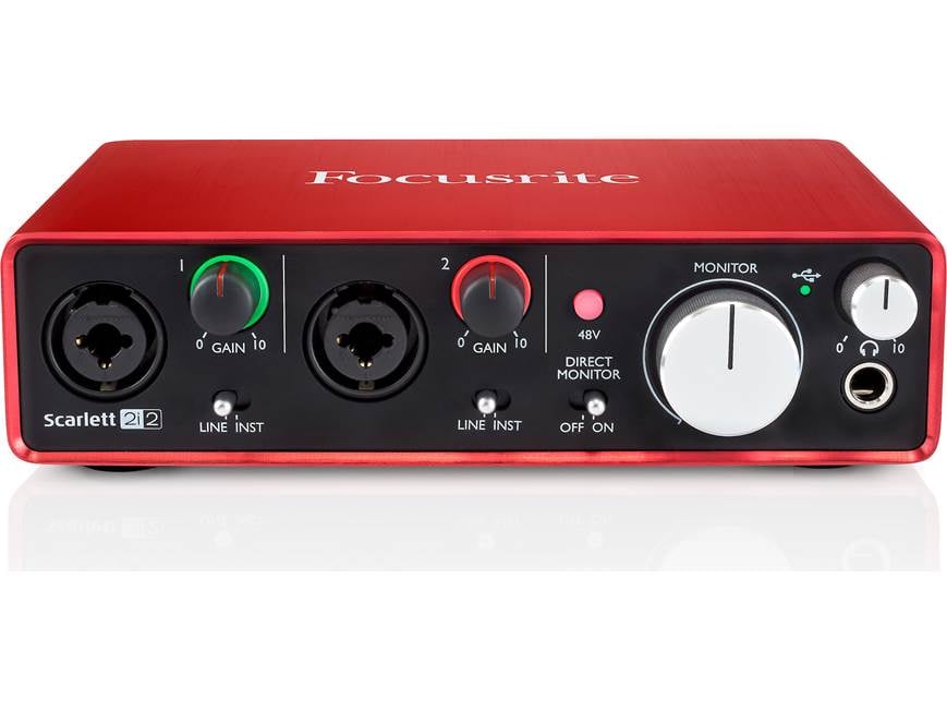 Focusrite Scarlett 2i2 (Second Generation) USB 2.0 audio interface