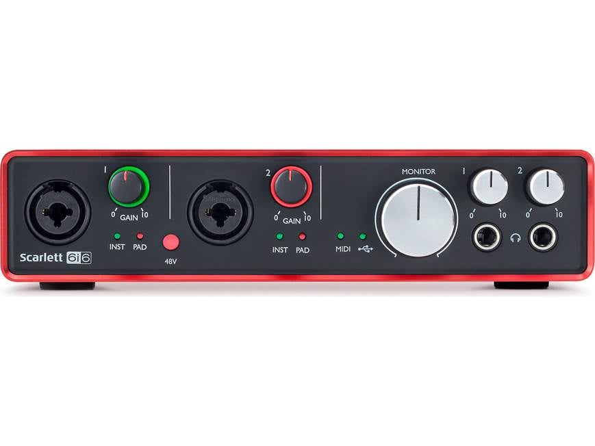 Focusrite Scarlett 6i6 (Second Generation) USB 2.0 audio interface