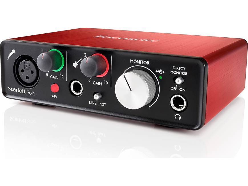 Focusrite Scarlett Solo (Second Generation) USB 2.0 audio