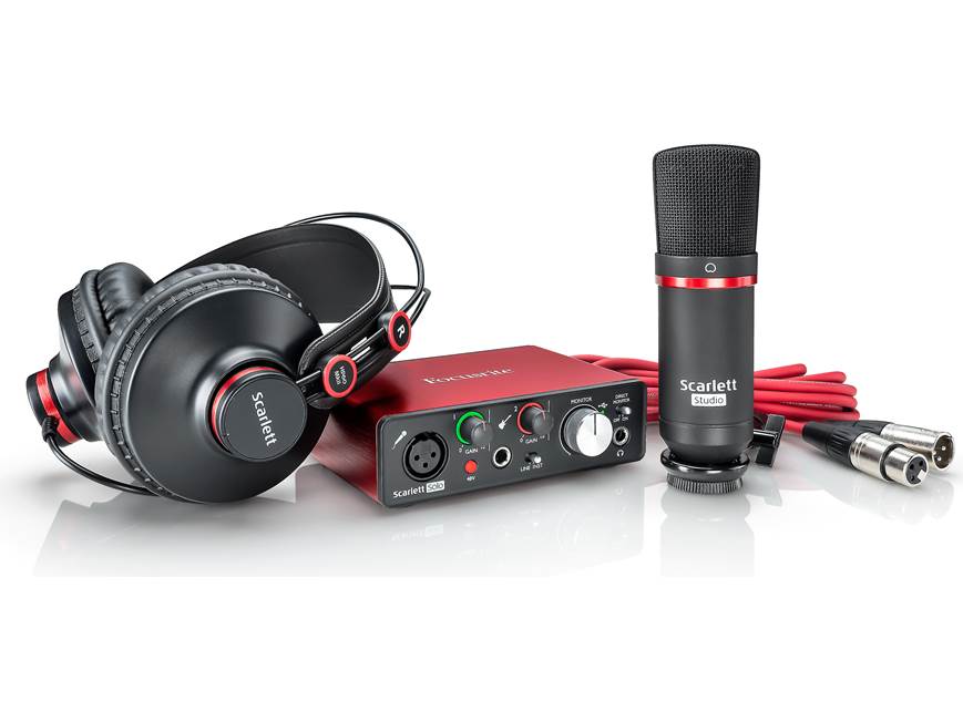 Focusrite Scarlett Solo Studio (Second Generation) Home recording