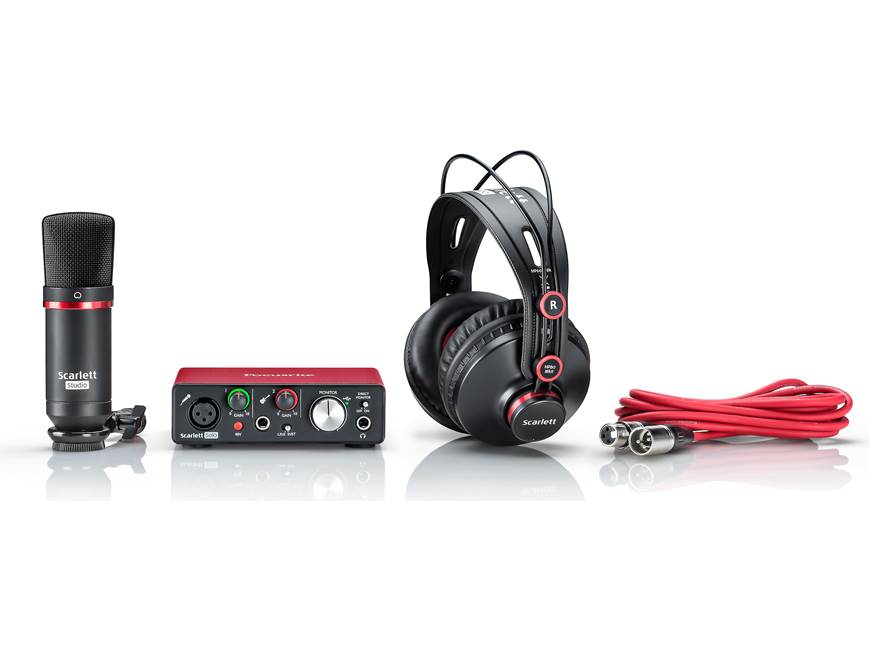 Focusrite Scarlett Solo Studio (Second Generation) Home recording