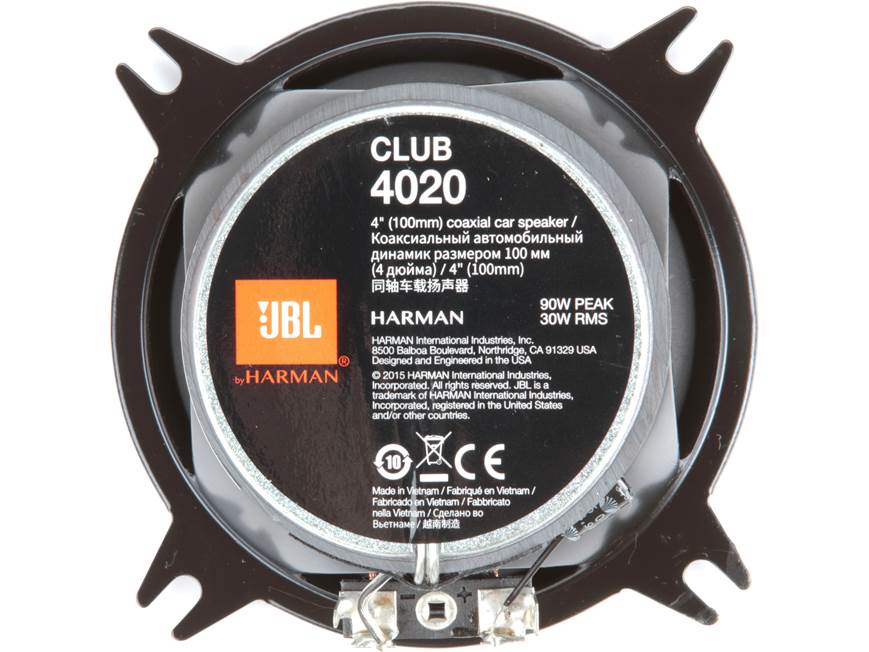 JBL スピーカー CLUB 4020 10cm 2個 中古品 CLUB 4020 JBL(ジェー