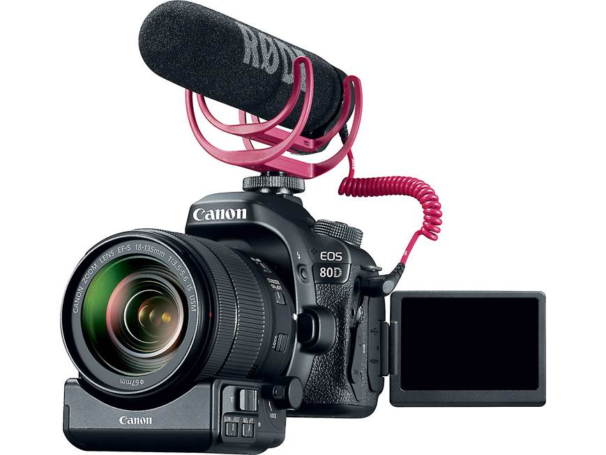Canon EOS 80D Video Creator Kit 24.2-megapixel digital SLR camera
