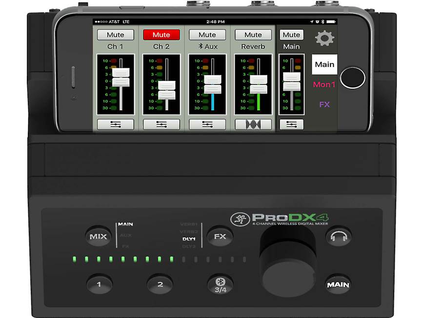 a*o様 MACKIE prodx4 4チャンネルワイヤレスデジタルミキサー Mackie ProDX4 Wireless Digital Mixer | Sweetwater