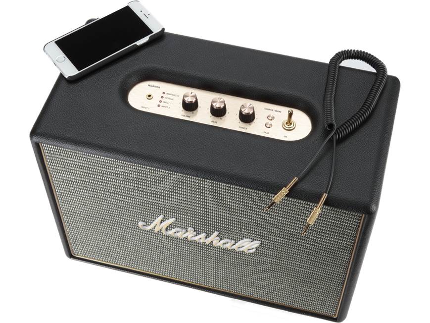 Marshall Woburn (Black) Powered Bluetooth® speaker (Black) at