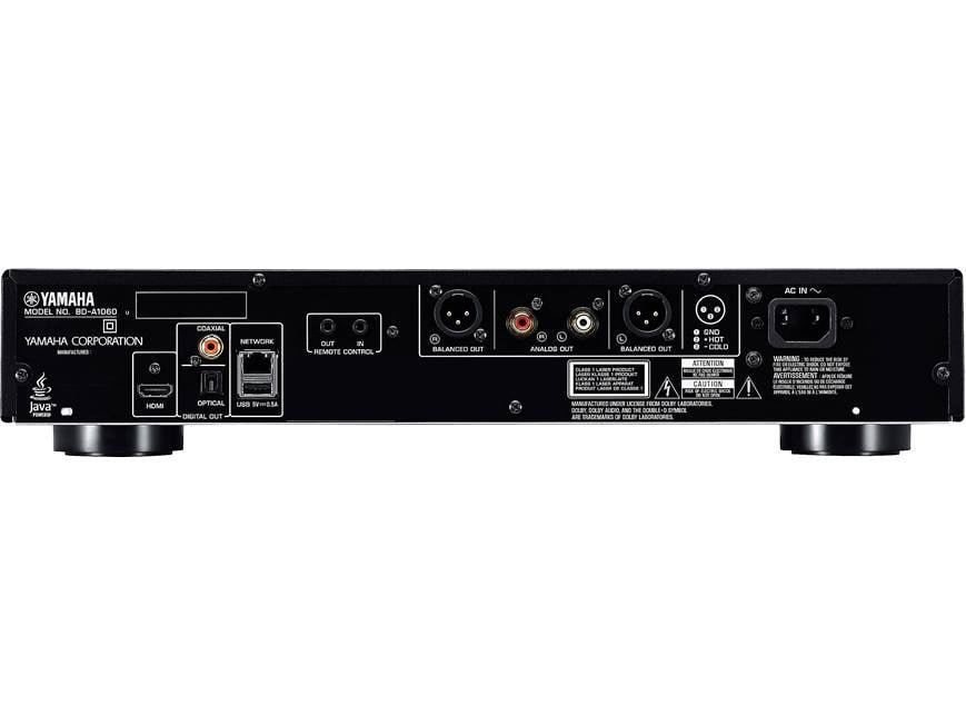 Yamaha AVENTAGE BD-A1060 3D Blu-ray player with Wi-Fi® at Crutchfield