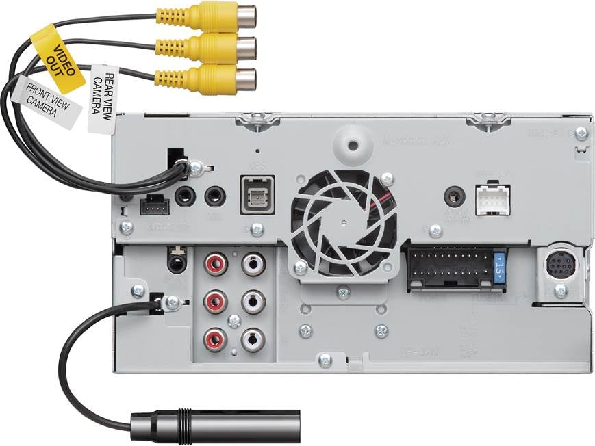 Kenwood DDX6703S DVD receiver at Crutchfield