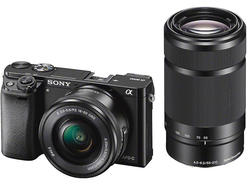 Sony α6000 カメラ セット Sony a6000 Two Lens Kit 24-megapixel mirrorless camera with 16