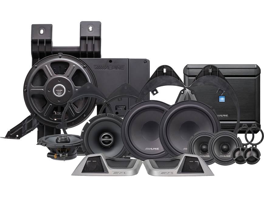 Alpine PSS-31GM Direct-fit amplified sound system for select 2014