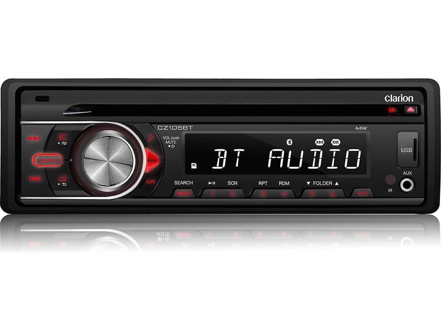 Clarion CZ105BT CD receiver at Crutchfield