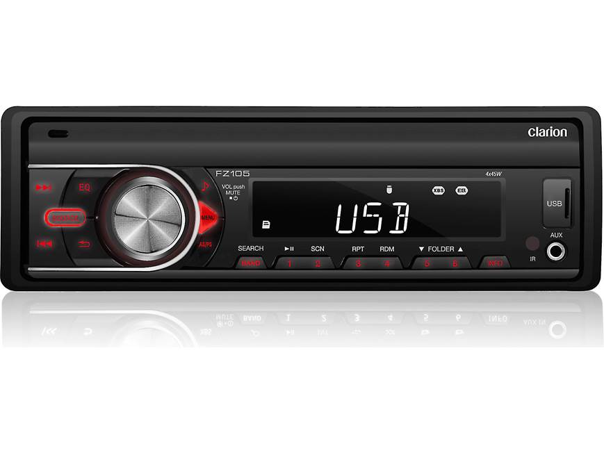 Clarion FZ105 Digital media receiver (does not play CDs) at