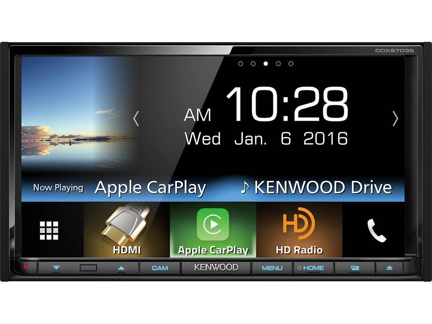 Kenwood DDX9703S DVD receiver at Crutchfield