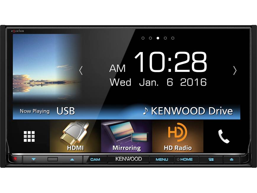 Kenwood Excelon DDX9903S DVD receiver at Crutchfield