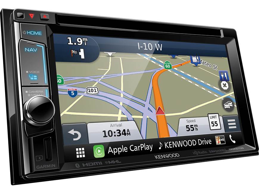 Kenwood DNX573S Navigation receiver at Crutchfield