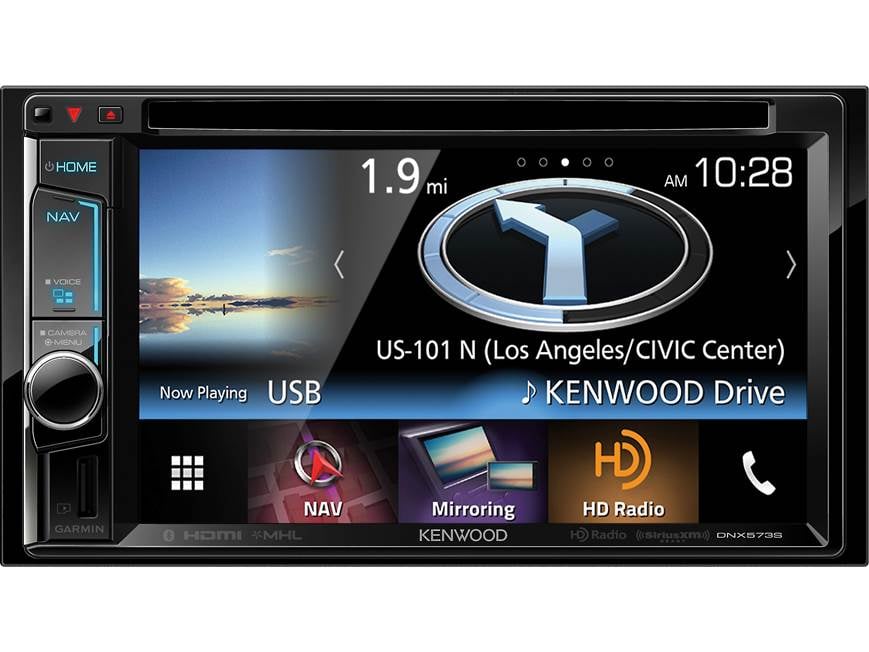 Kenwood DNX573S Navigation receiver at Crutchfield