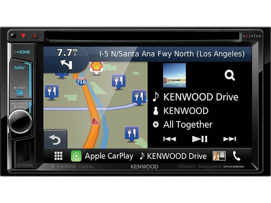 Kenwood Excelon DNX693S Navigation receiver at Crutchfield